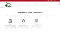 Desktop Screenshot of coirkeralafair.com